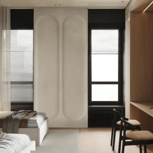 MDF Beige Wall Panel MLL- CUS05