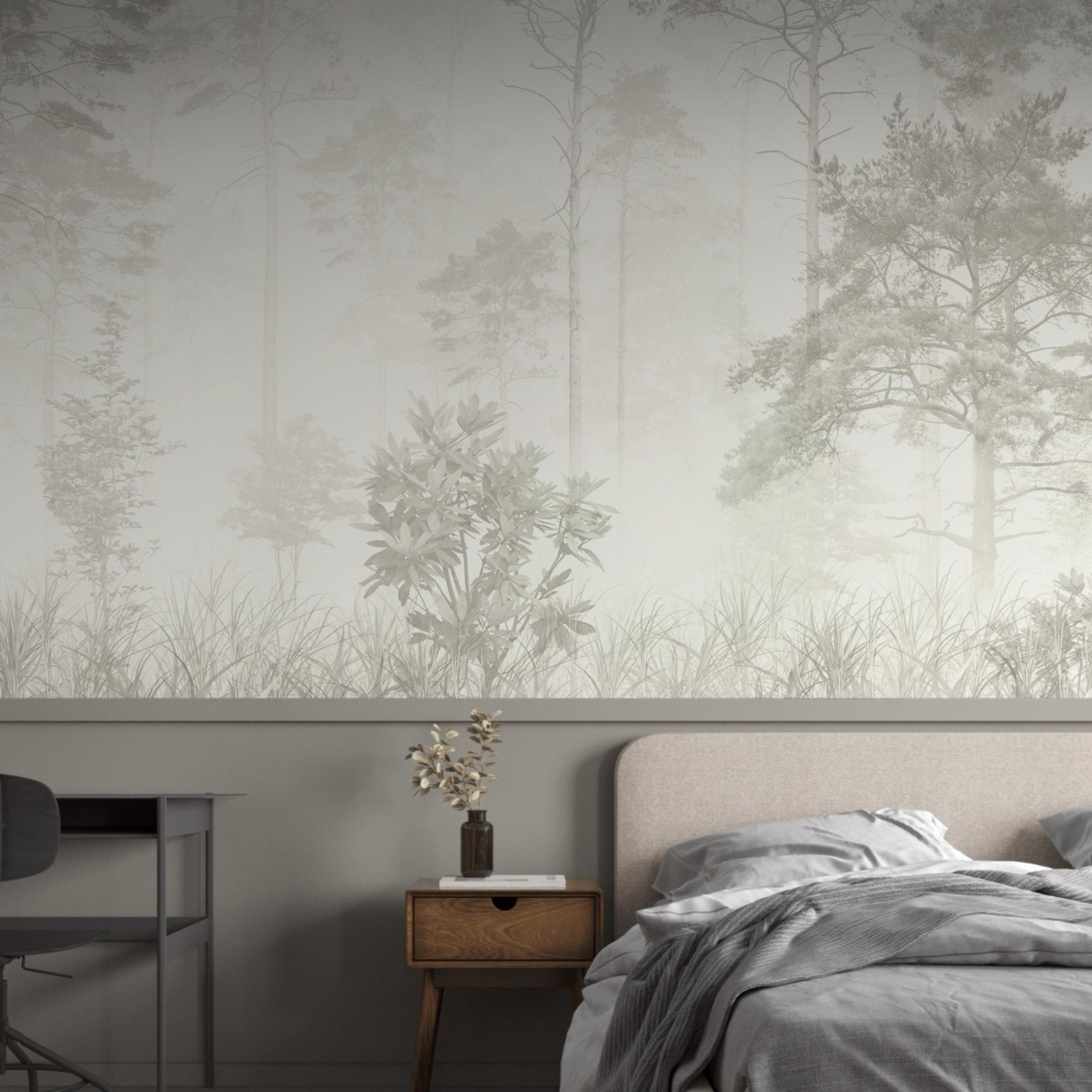 Alpine Mist Wallpaper