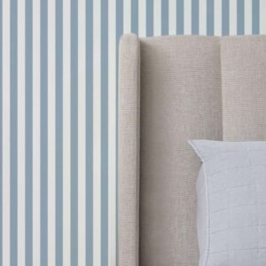 Literary Stripes Wallpaper