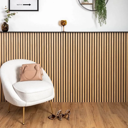 MDF Ribbed Wall Panels