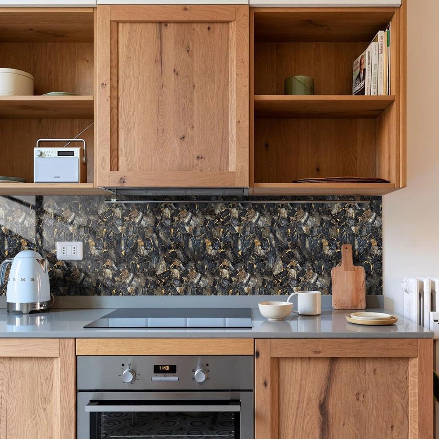 Marble Peel and Stick Wall Tiles