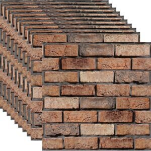 Red Stone PVC Wall Panels