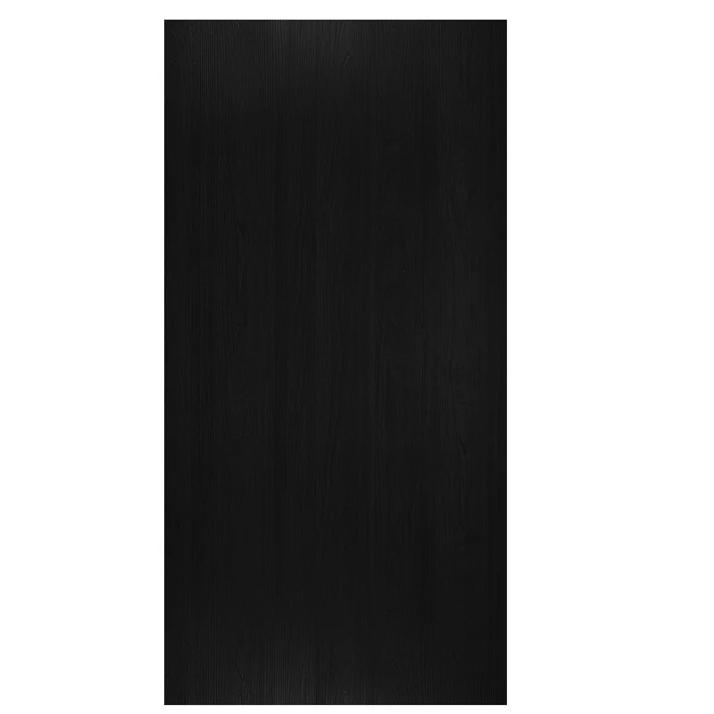 Slat Acoustic Black OAK Flat Decoration Panel Black-MDF